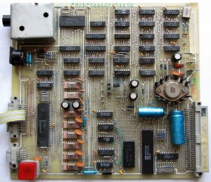 Rechnerplatine B-Seite