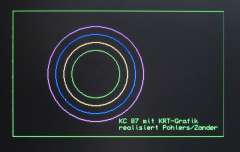 Film eines Testprogramms