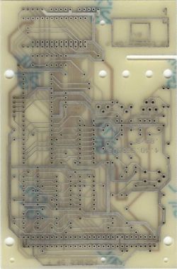 Leerplatine B-Seite