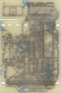 Leerplatine L-Seite