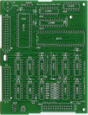 FDC-Platine (B-Seite)