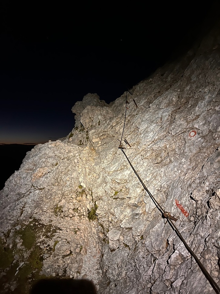 way up to Triglav, Slovenia 