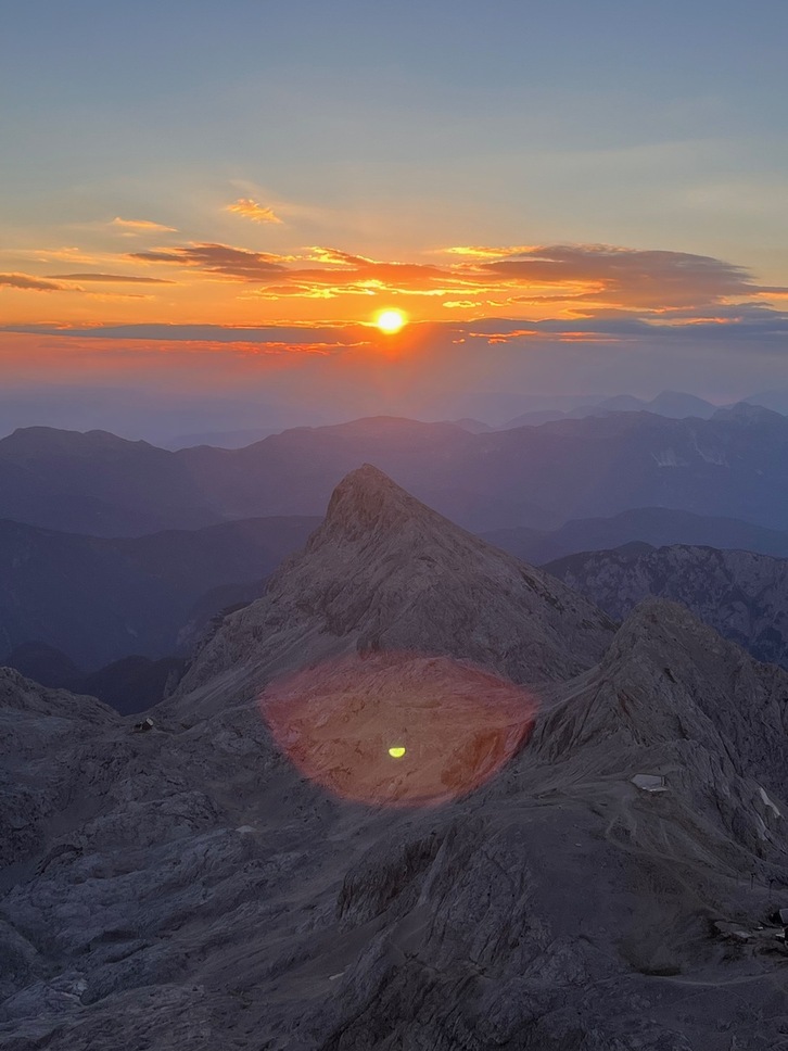 way up to Triglav, Slovenia 