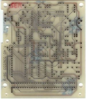 Leiterplatte B-Seite Revision B